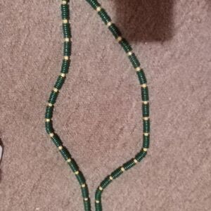 Vintage beaded necklace ladies from the 60 the 70"s so unique